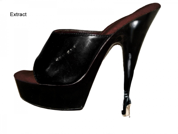 Creation of Black leather shoe: Step 6